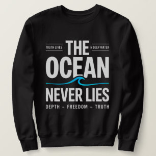 Deep Water Surfer Gift Sweatshirt