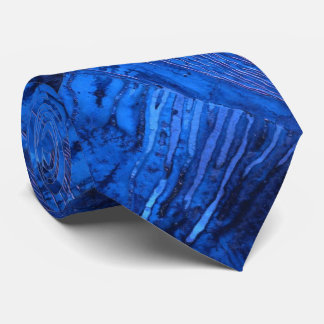 "Deep Waters #2" Abstract Design Tie