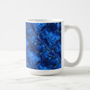 "Deep Waters #2 Tiled" Abstract Design Mug