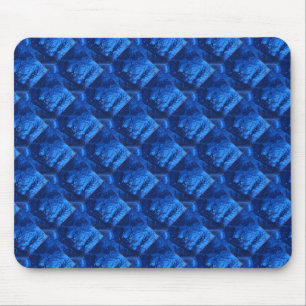 "Deep Waters 6" Tiled Abstract Design Mousepad