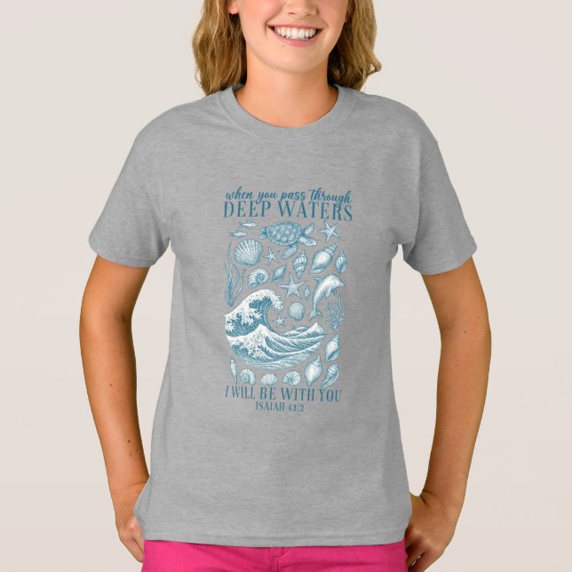Deep Waters 🌊 T-Shirt (Front)