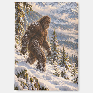 Deep Winter Bigfoot Magnet