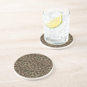 Deep Wood Camouflage Coaster