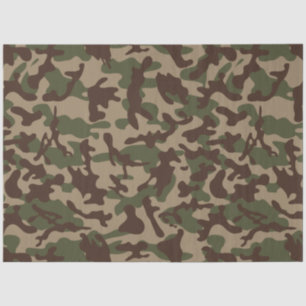 Deep Wood Camouflage Tissue Paper