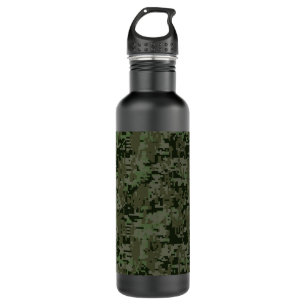 Deep Woods Digital Camouflage Camo Pattern 710 Ml Water Bottle