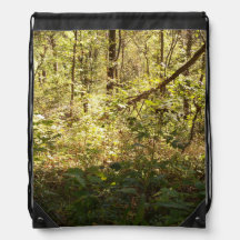 Deep Woods Drawstring Backpack