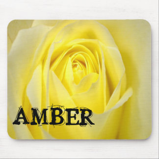 Deep Yellow Rose Mouse Pad