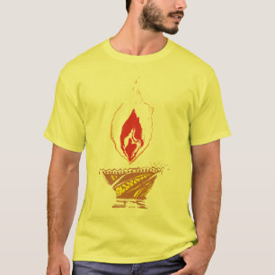 Deepak : Diwali Lamp T-Shirt