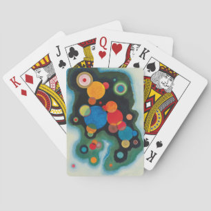 Deepened Impulse Abstract Oil on Canvas Kandinsky Playing Cards