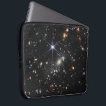 Deepest Infrared Image of the Universe | JWST Laptop Sleeve<br><div class="desc">The deepest Infrared Image of the Universe (Galaxy Cluster SMACS 0723) taken by the James Webb Space Telescope Near-Infrared Camera (NIRCam) in 12.5 hours and unveiled on July 11, 2022. The galaxy cluster (as it was 4.6 billion years ago) is acting as a gravitational lens and give the chance to...</div>