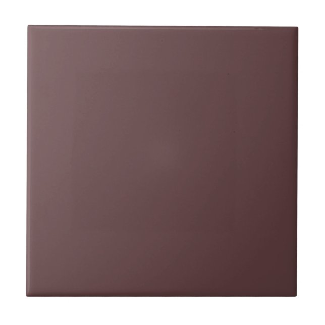 Deepest Maroon Square Kitchen and Bathroom Tile (Front)