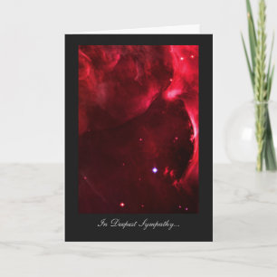Deepest Sympathy, Bereaved, Orion Nebula Stars Card