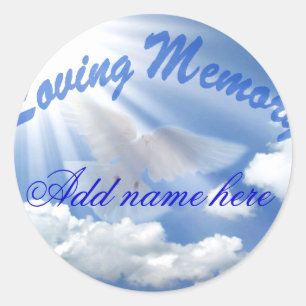 Deepest Sympathy_ Classic Round Sticker