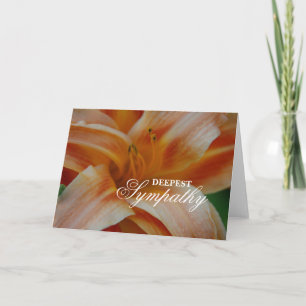 Deepest Sympathy Floral Card