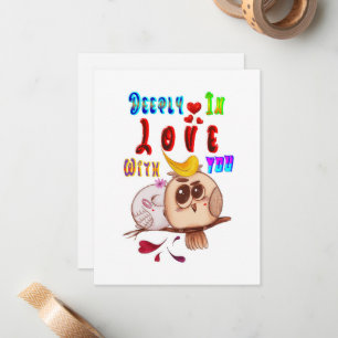 Deeply In Love With You Card