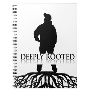 Deeply Rooted Spiral Notebook