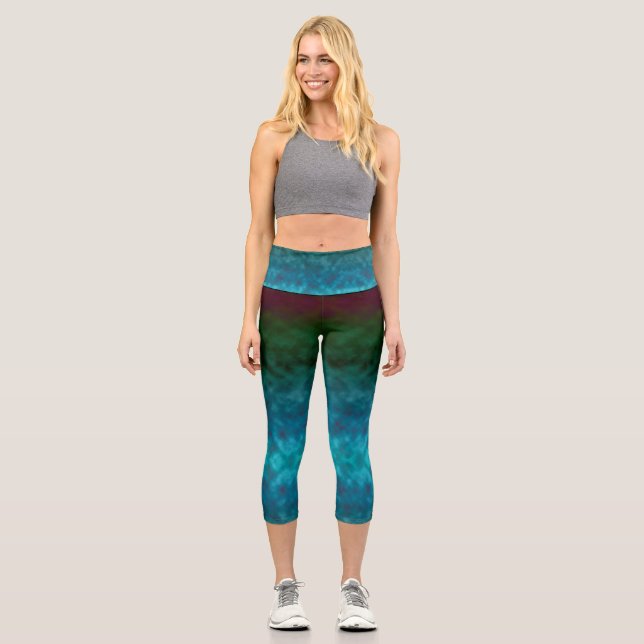 Deepwater Canopy Capri Leggings (Front)