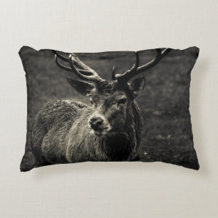 DEER 12 POINT BUCK DECORATIVE CUSHION