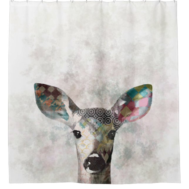 Deer 18 shower curtain (Front)