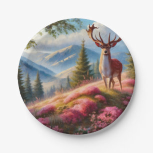 Deer 1 paper plate