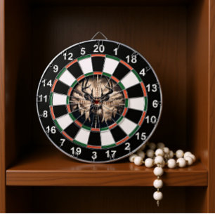 Deer and Forest Target Artwork Design Dartboard