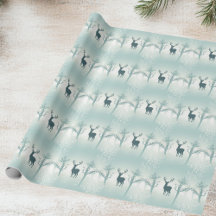 Deer and Tree Pattern