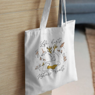 Deer Animal In Nature Tote Bag