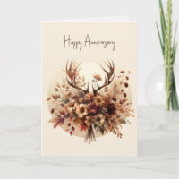 Deer Antler Autumn Bouquet