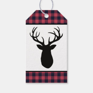 Deer Antler Wilderness Mountain Gift Tags