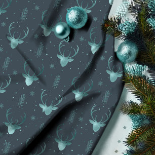 Deer Antlers Arrows Christmas Pattern V2 Tl ID861 Fabric