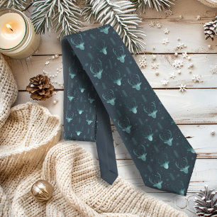 Deer Antlers Arrows Christmas Pattern V2 Tl ID861 Tie
