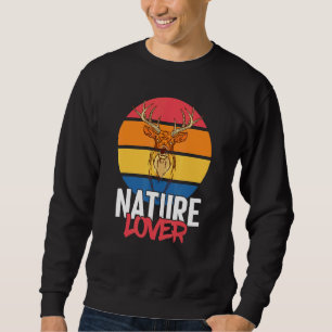 Deer Antlers Forest Animal Nature Sweatshirt