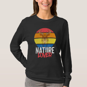 Deer Antlers Forest Animal Nature T-Shirt