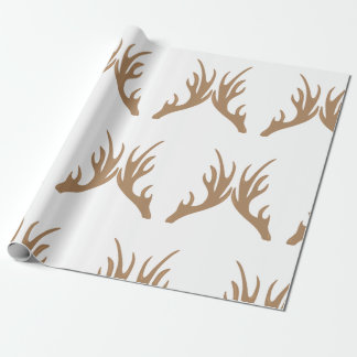 Deer Antlers Wrapping Paper