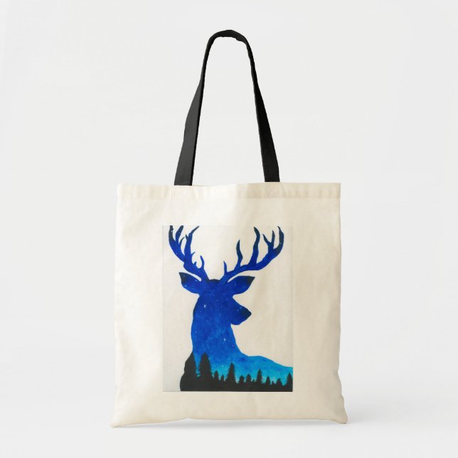 Deer at Night Tote (Front)