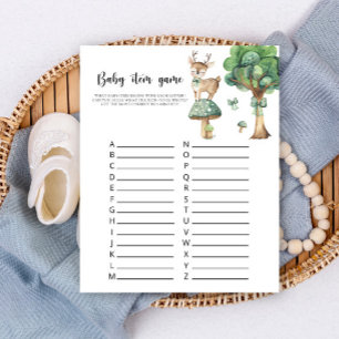 Deer Baby Shower Game- Item game