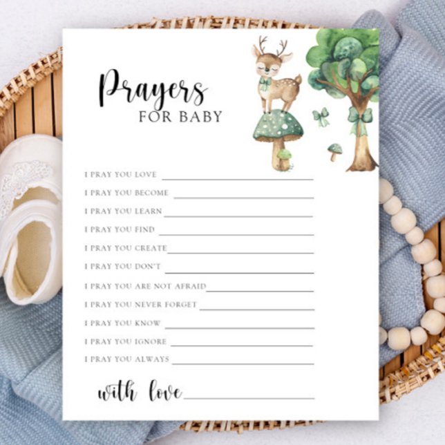 Deer baby shower - Prayers for baby (Creator Uploaded)
