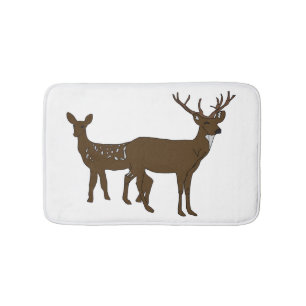 Deer Bath Mat