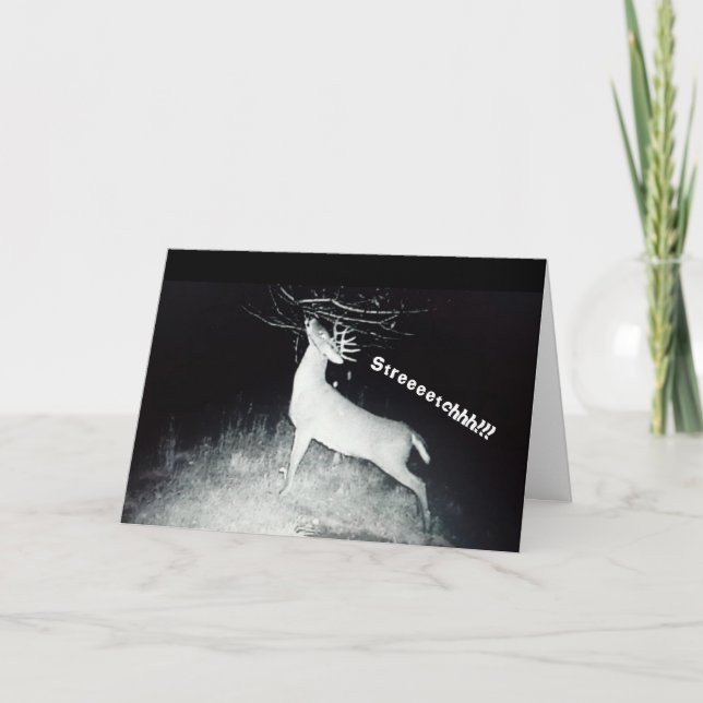 Deer Birthday Card (Front)