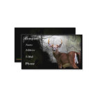 Deer Buck Business Card Customisable