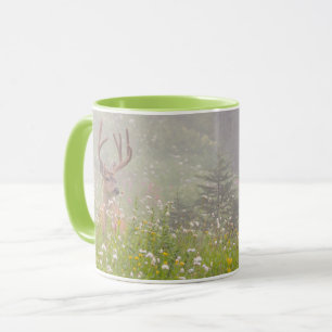Deer Buck Mount Rainier National Park Mug