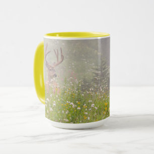 Deer Buck Mount Rainier National Park Mug