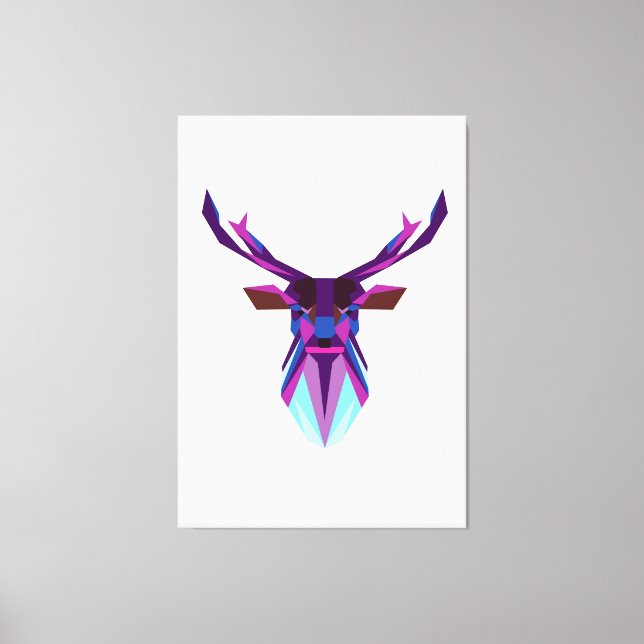 Deer Canvas Print (Front)