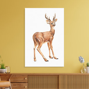 Deer Canvas Print