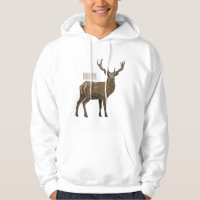 Deer cartoon illustration