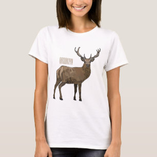 Deer cartoon illustration T-Shirt