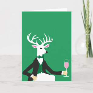 Deer Cheers Card