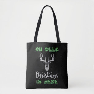 deer christmas deer reindeer Christmas antlers Tote Bag