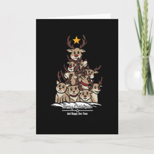 Deer Christmas Tree Card