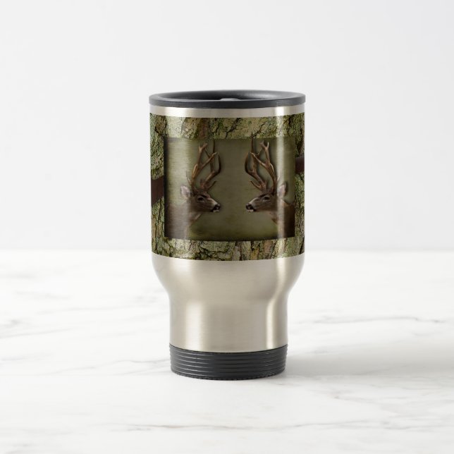 DEER COFFEE MUG - BARK (Center)